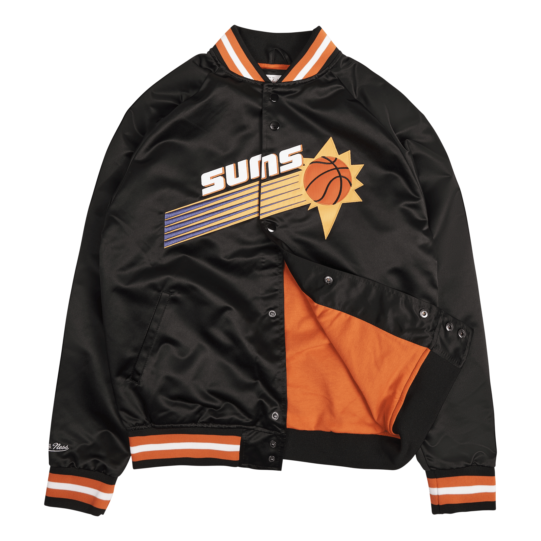 Mitchell & Ness Suns Lightweight Satin Jacket
