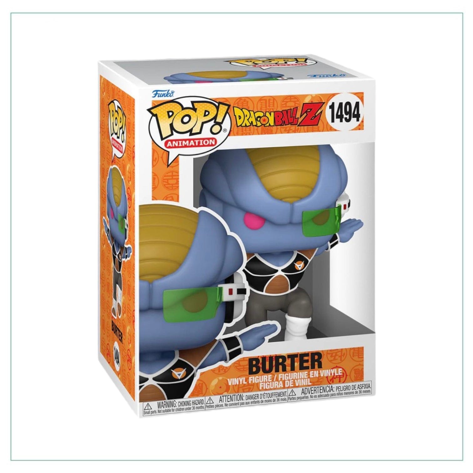 Dragon Ball Z Burter #1494 Funko Pop! Dragon Ball Z