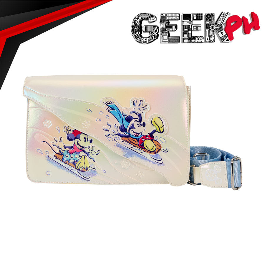 Loungefly Mickey and Friends Winter Crossbody Bag (WDTB3089) sold by Geek PH