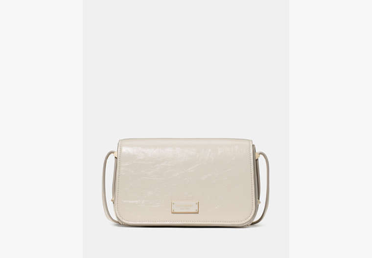 Liv Crinkle Patent Crossbody Bag