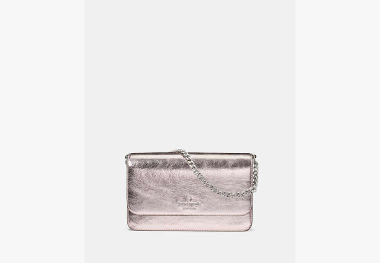 Madison Metallic Willow Mini Flap Crossbody
