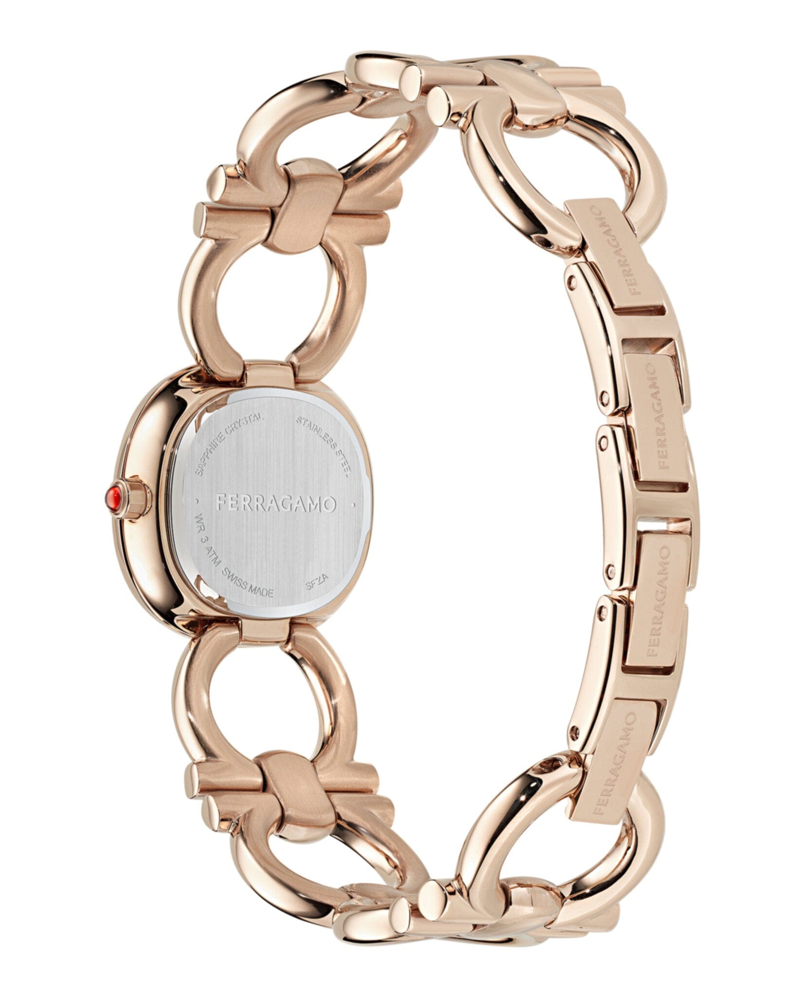 Ferragamo Womens 25 mm Bracelet Fashion Watch