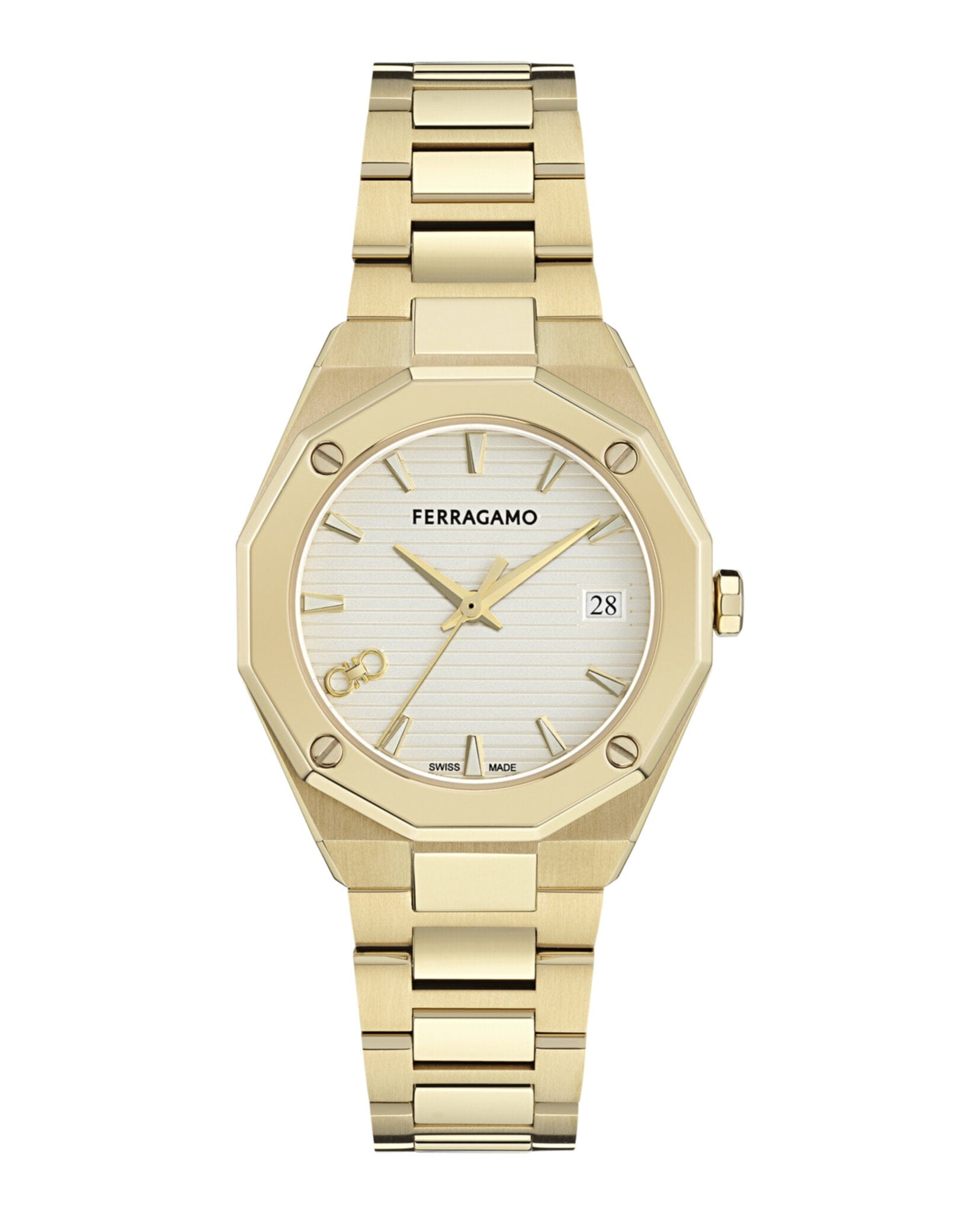 Ferragamo Womens 34 mm Bracelet Fashion Watch