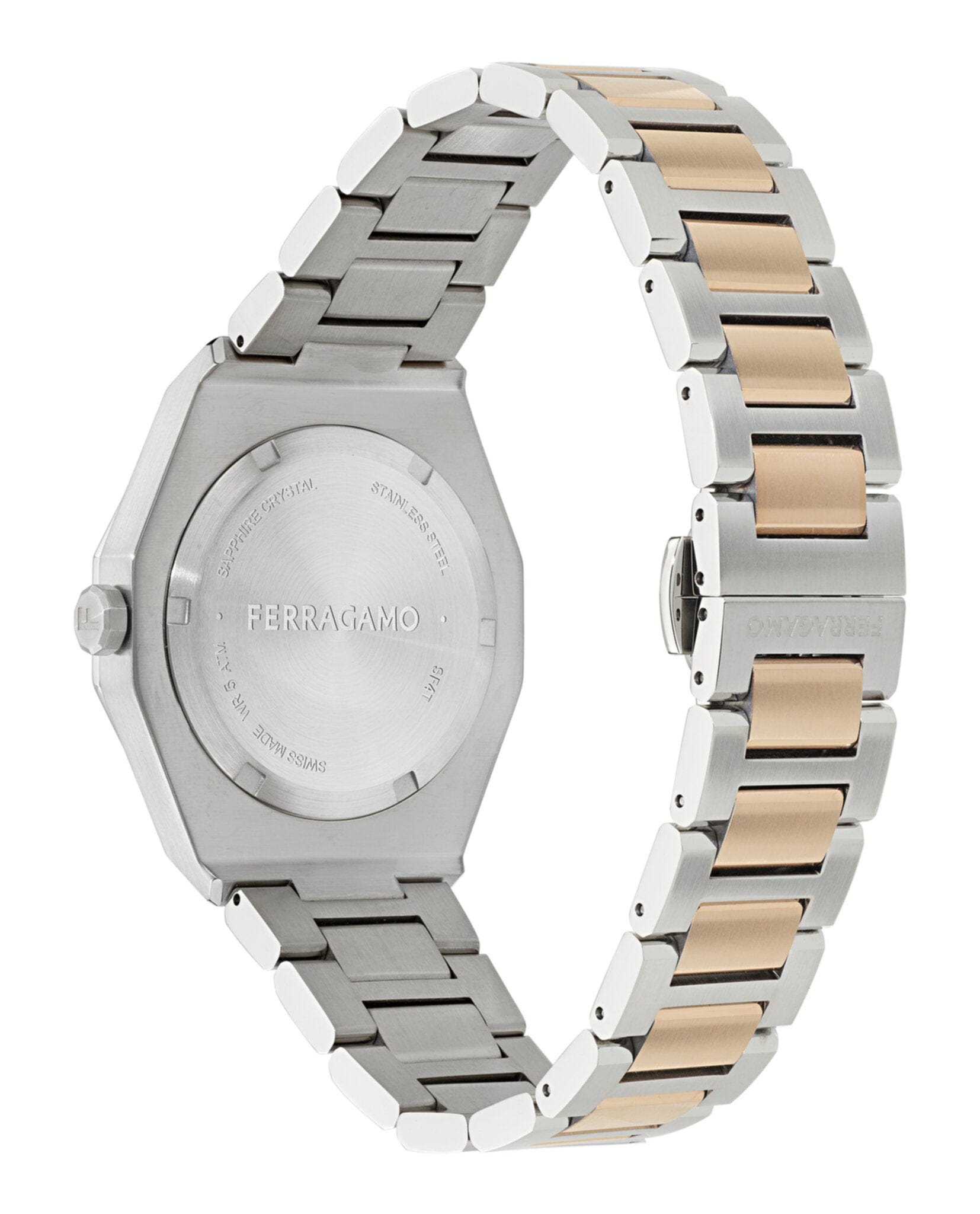 Ferragamo Mens 42 mm Bracelet Fashion Watch