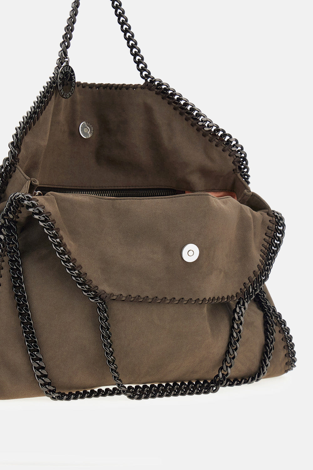 Stella Mccartney Women Falabella 3 - Chain Bag Alter Suede