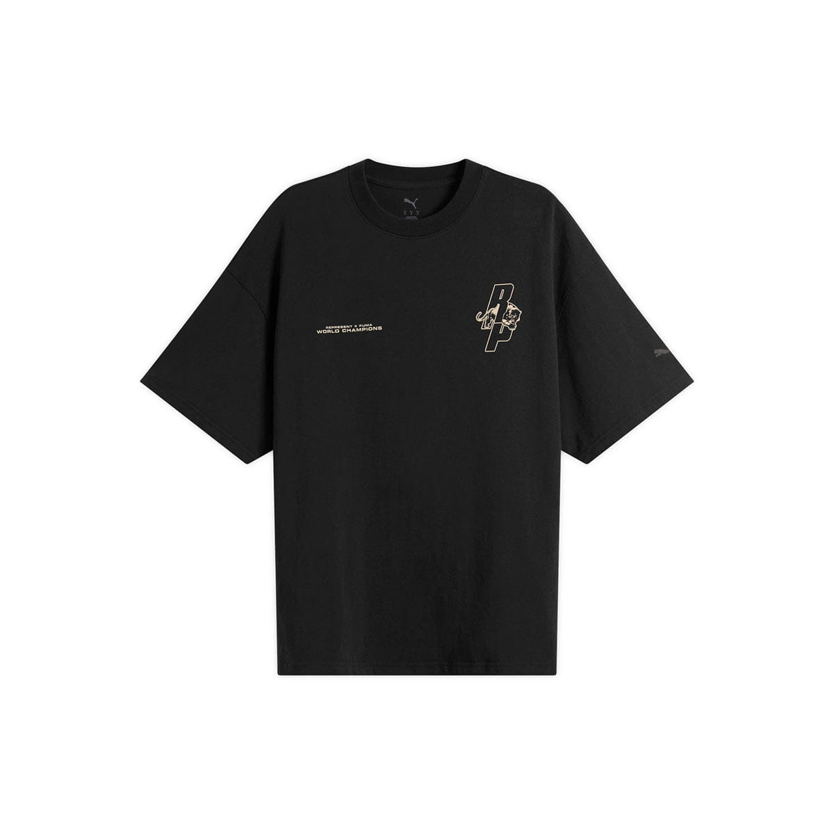 PUMA + Represent SS T-Shirt Black