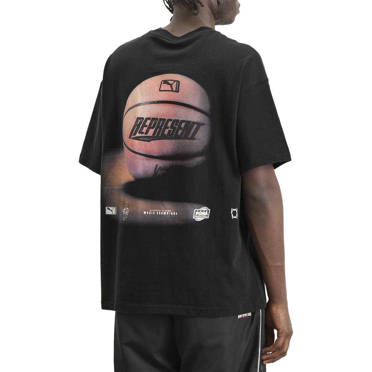PUMA + Represent SS T-Shirt Black