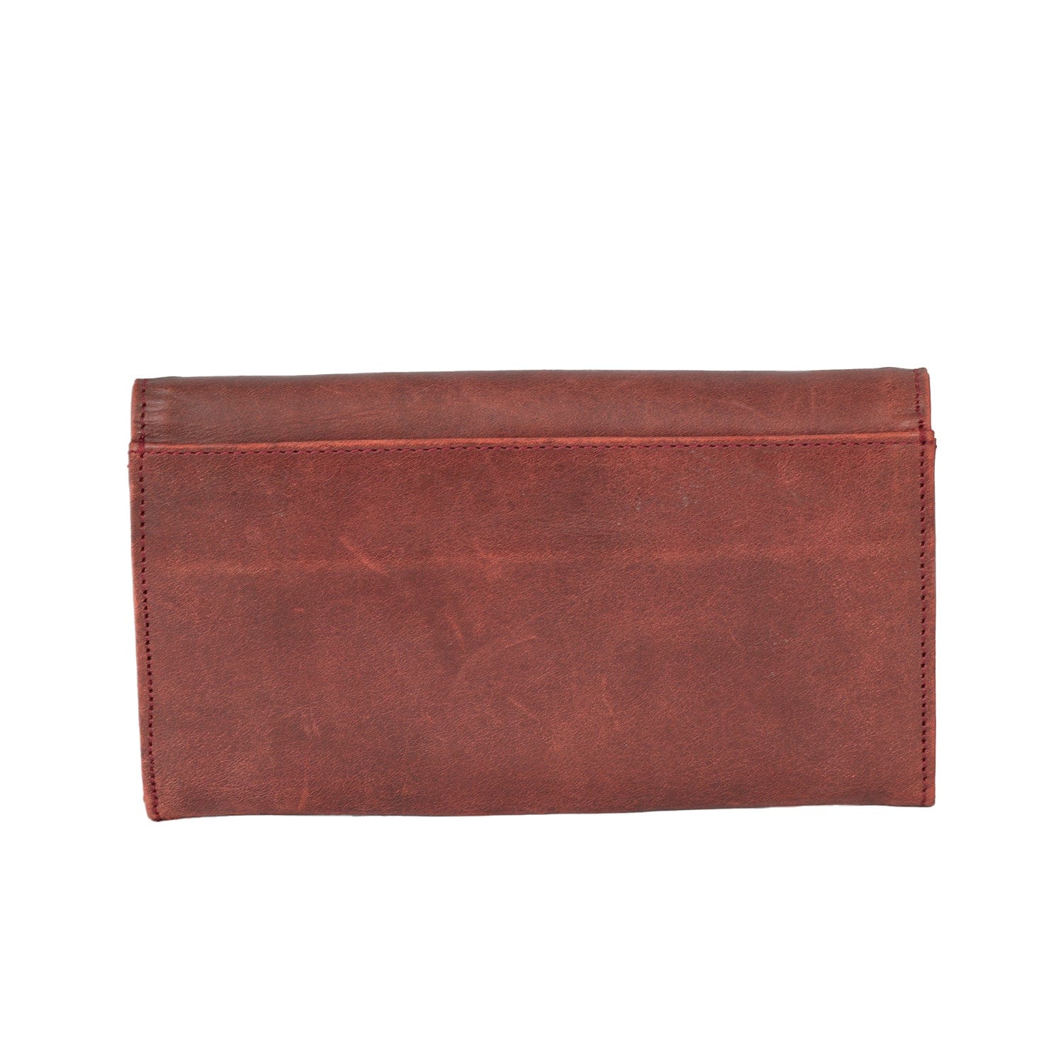 GIVENCHY 4 g LOGO RED LONG LEATHER WALLET