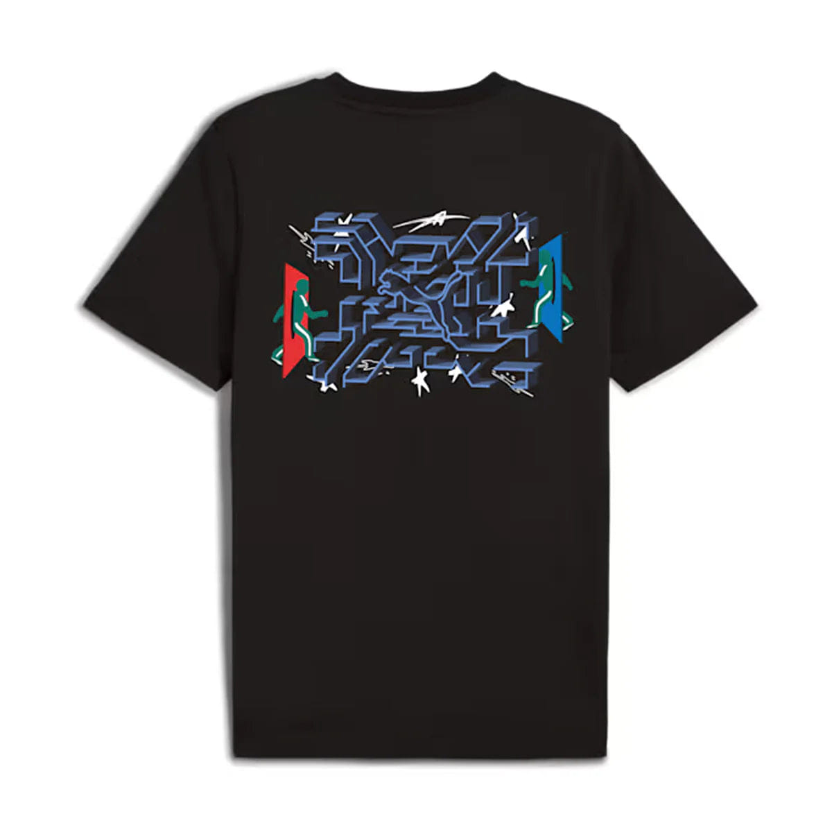 PUMA '+ SQUID GAME Graphic T-Shirt Black
