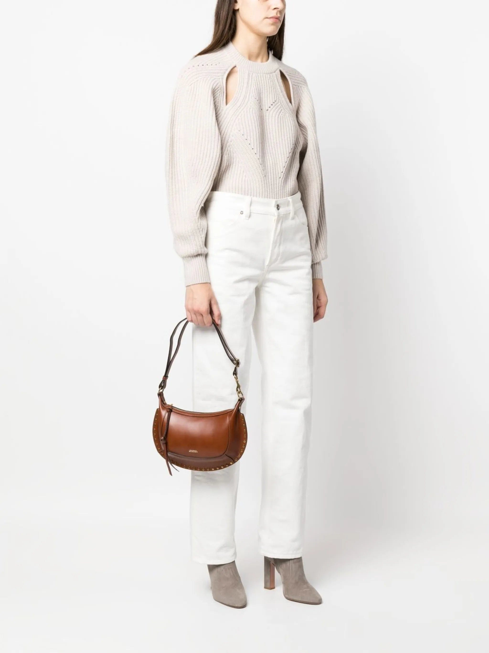 Isabel Marant studded leather shoulder bag