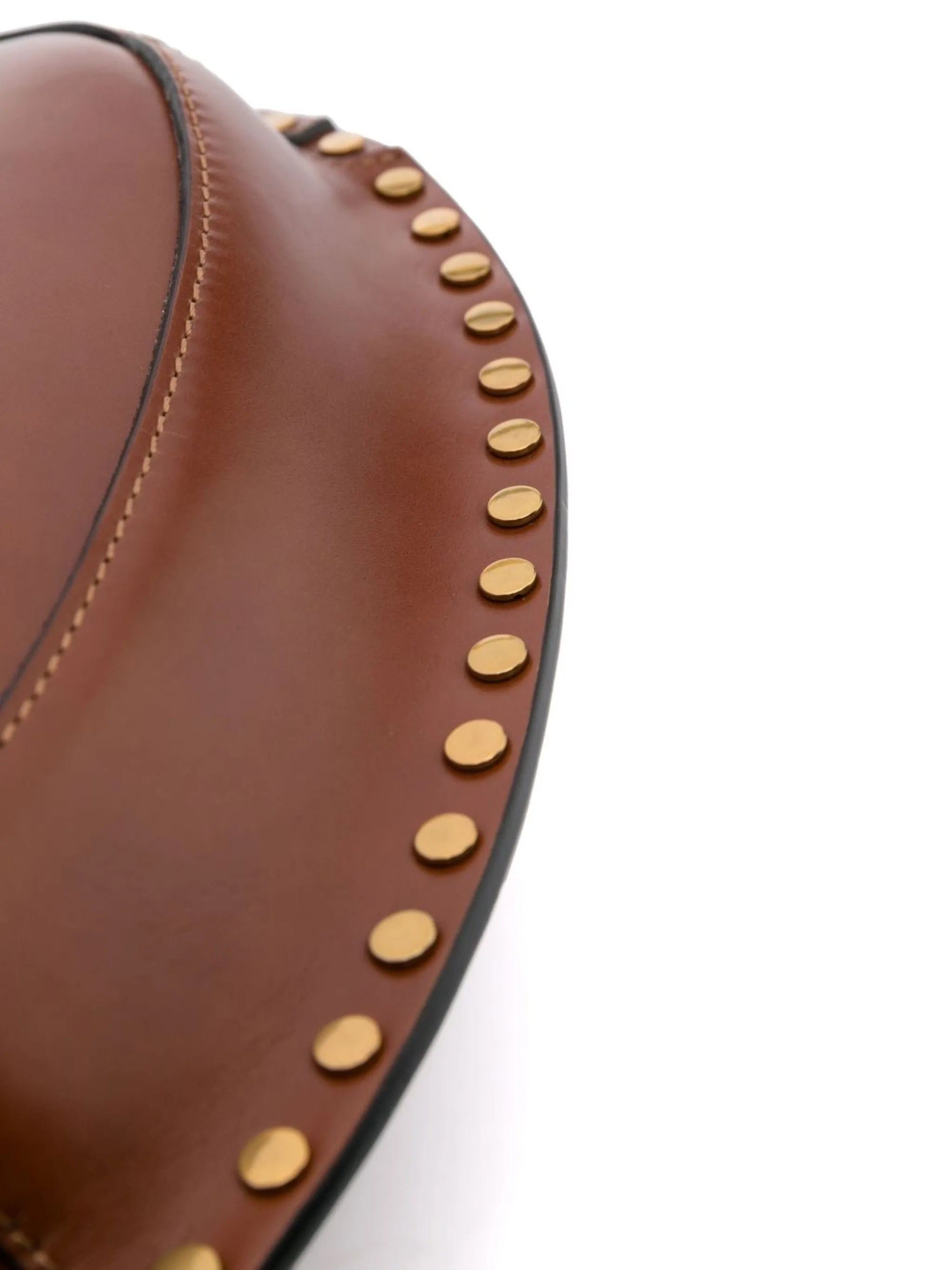 Isabel Marant studded leather shoulder bag