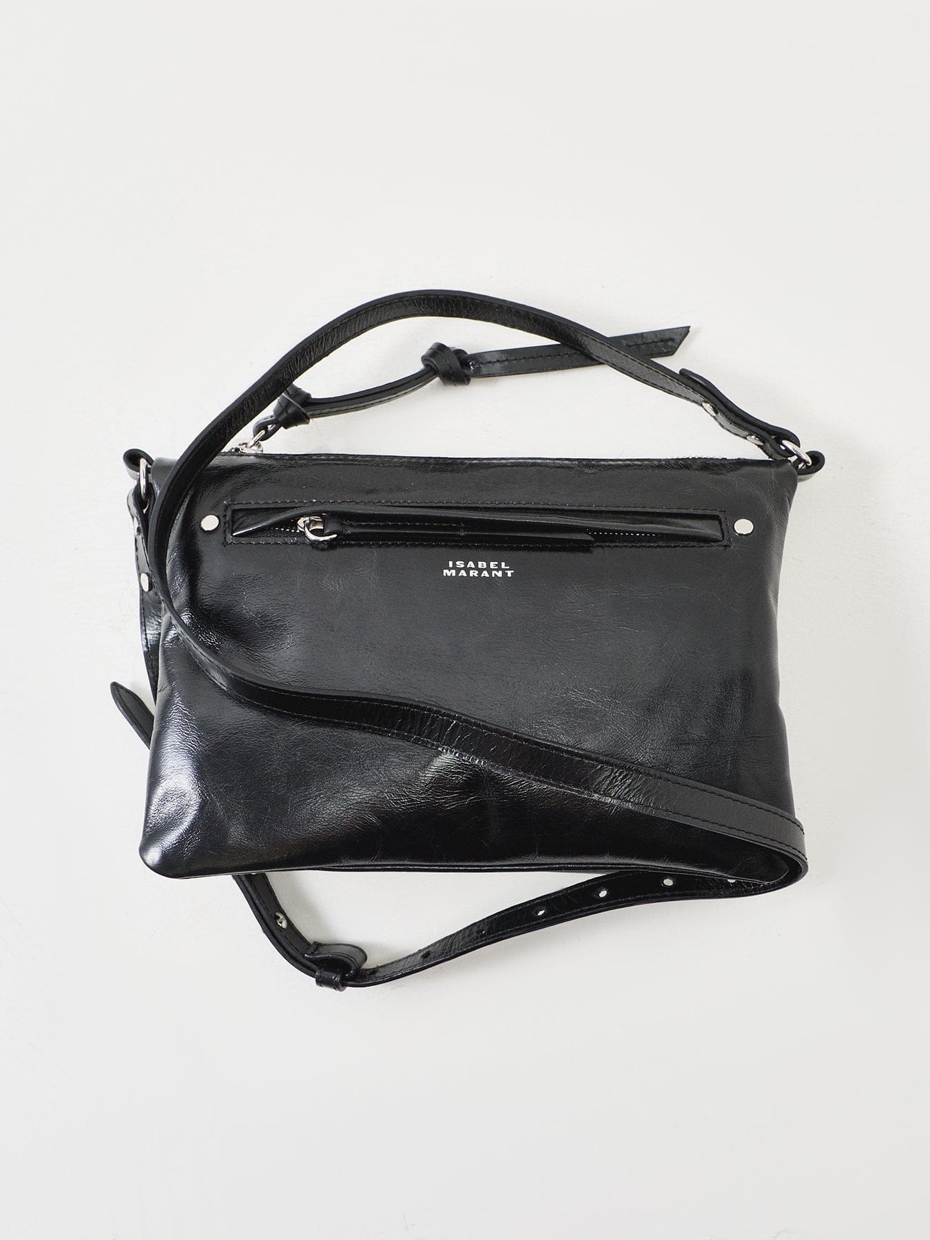 Isabel Marant Winna Duo Shoulder Bag Black