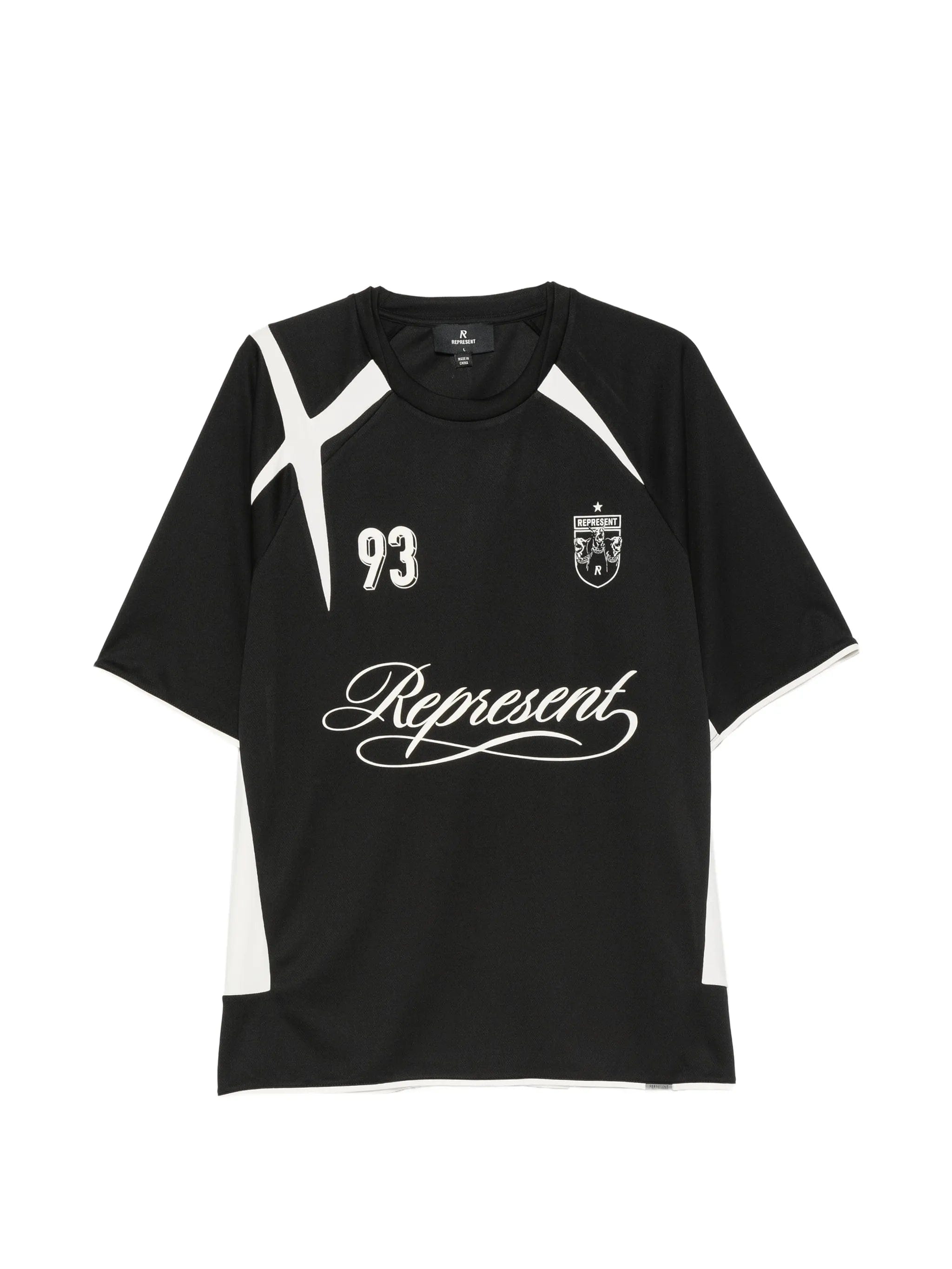 Represent Star Football logo - print T - shirt
