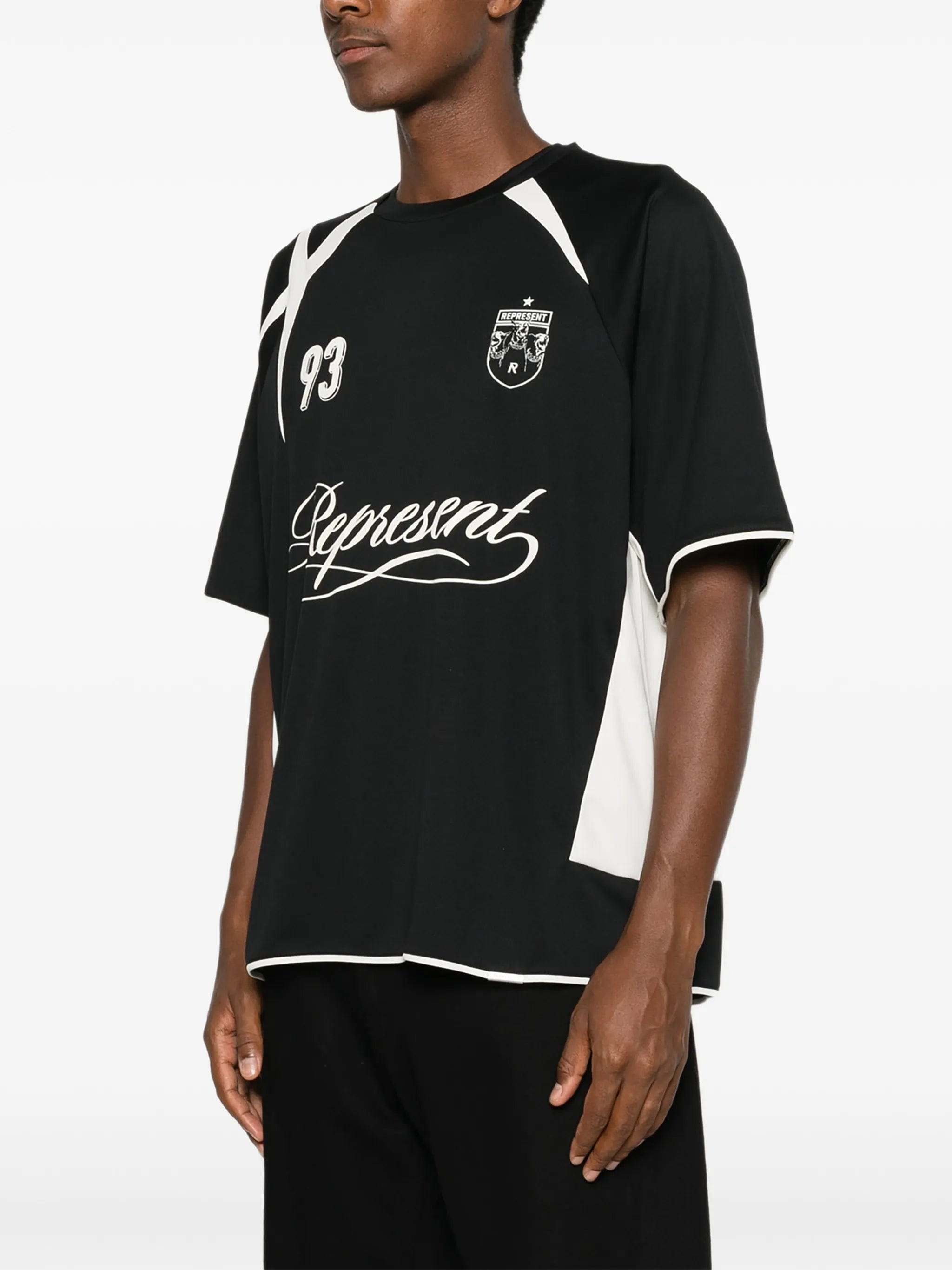 Represent Star Football logo - print T - shirt