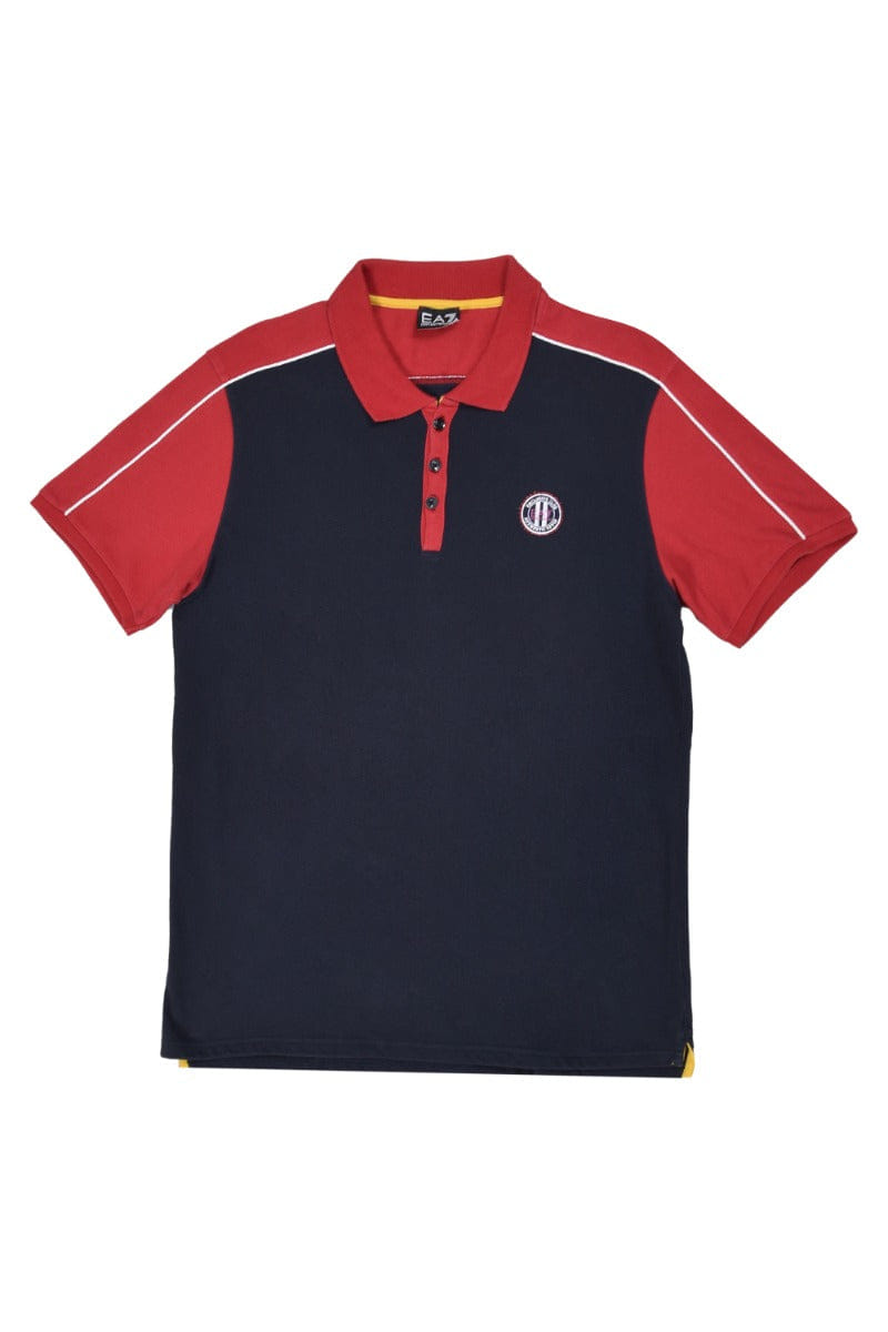 Emporio Armani Blue Polo Men'S T - Shirt