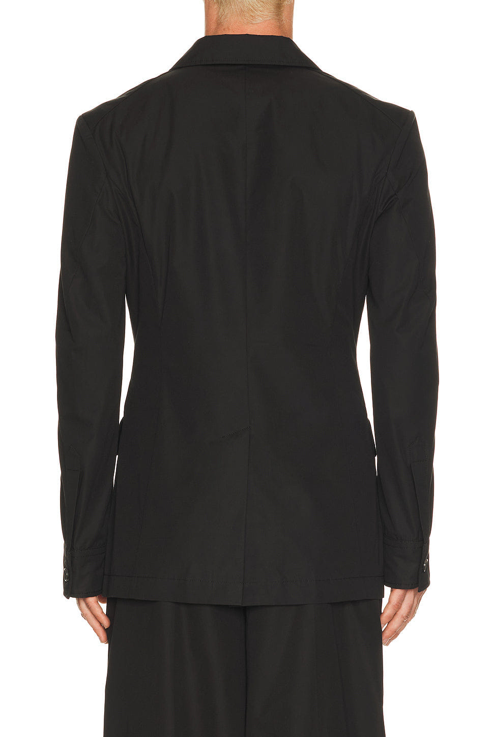 Givenchy Shirt Cuff Couture Seam Jacket Double Breasted