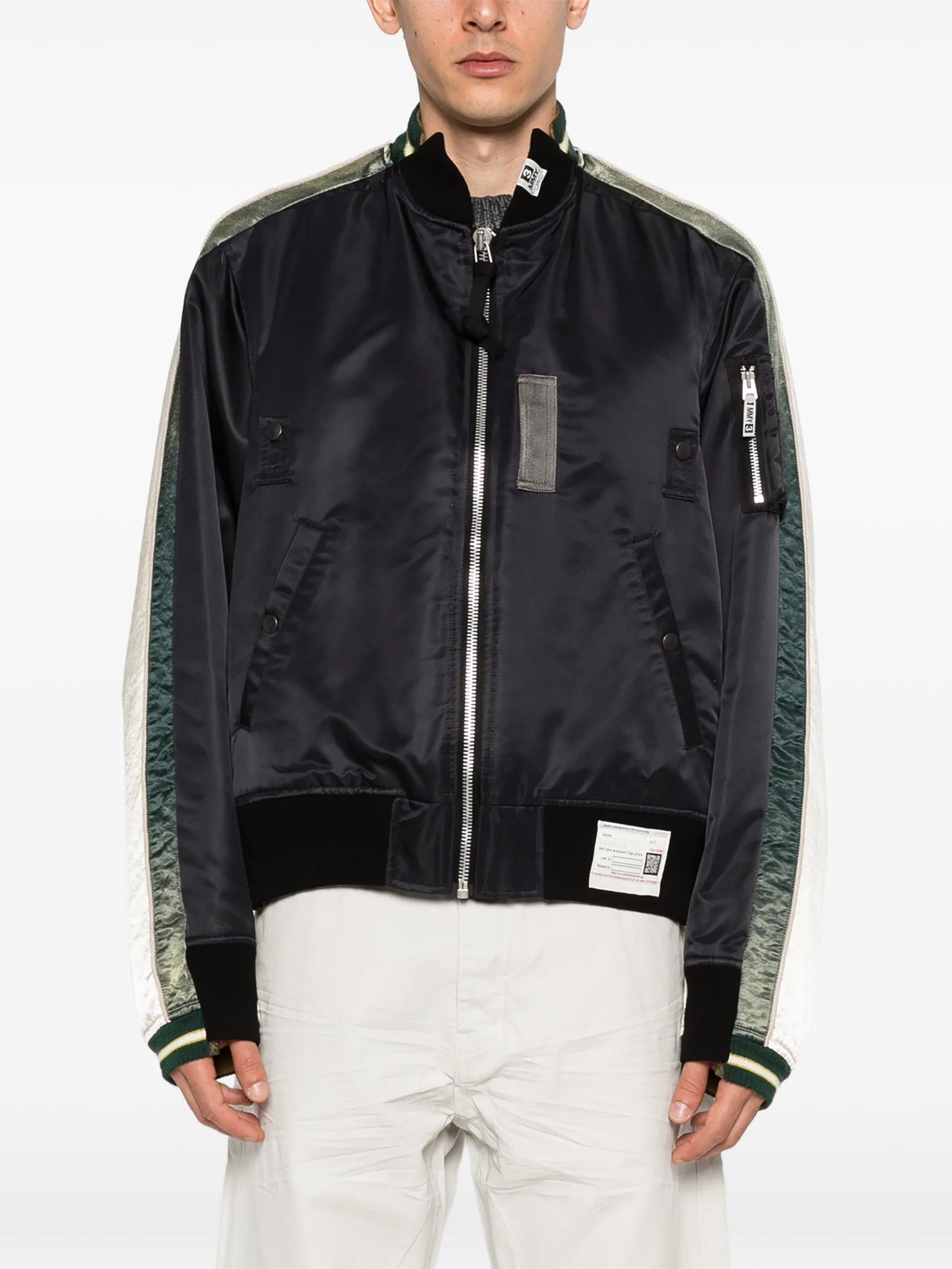 Maison Mihara Yasuhiro panelled jacket
