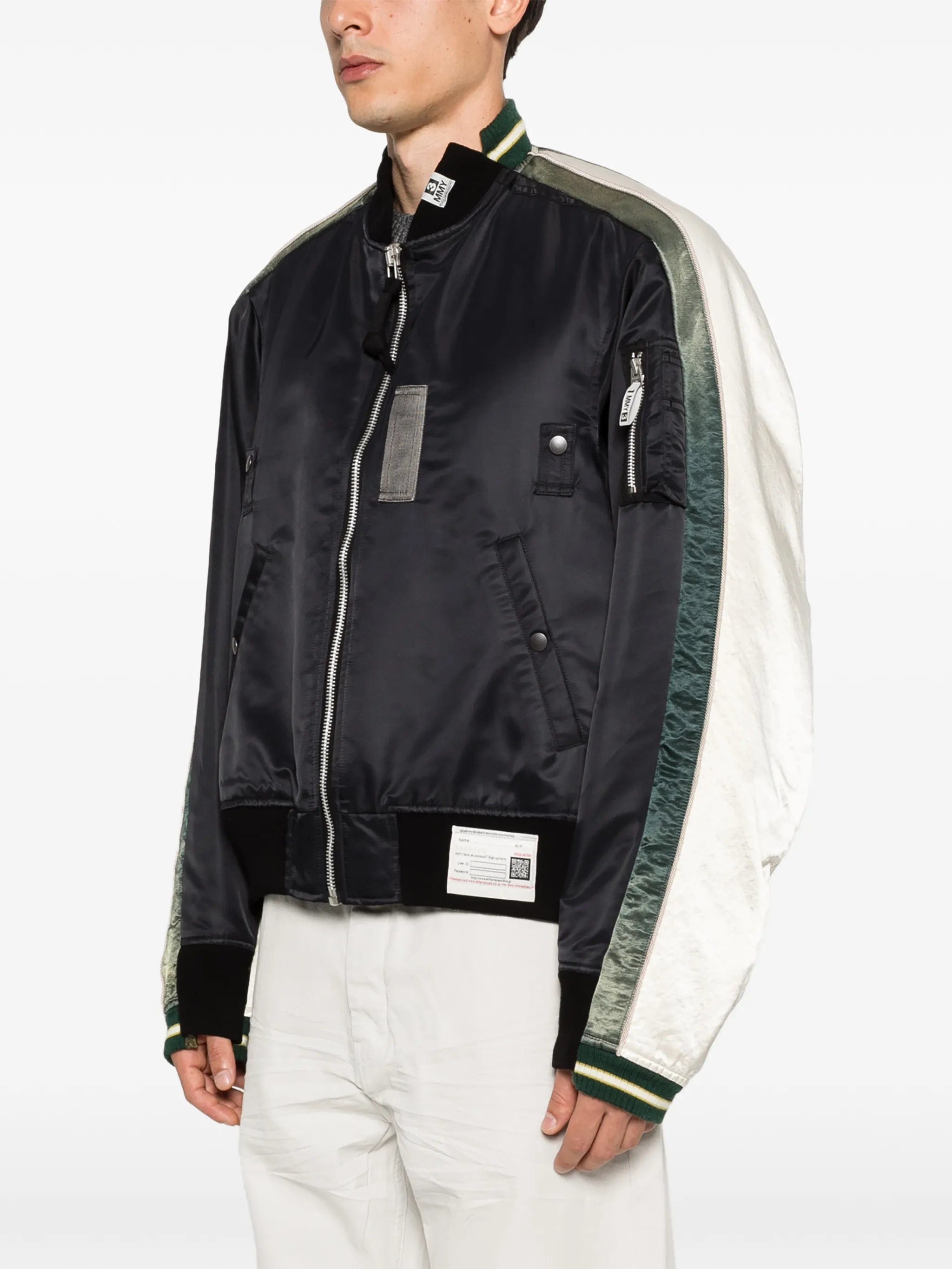 Maison Mihara Yasuhiro panelled jacket