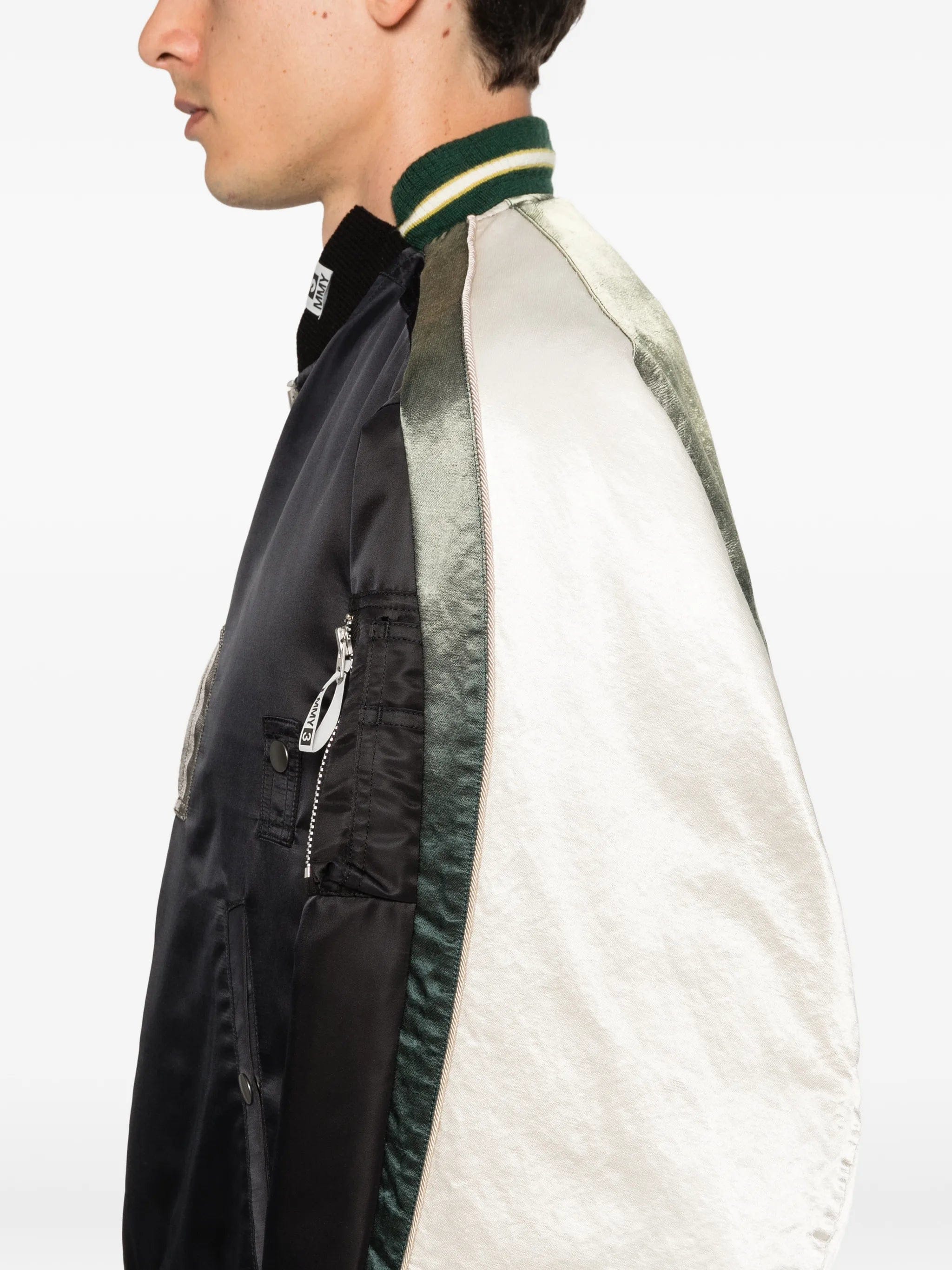 Maison Mihara Yasuhiro panelled jacket