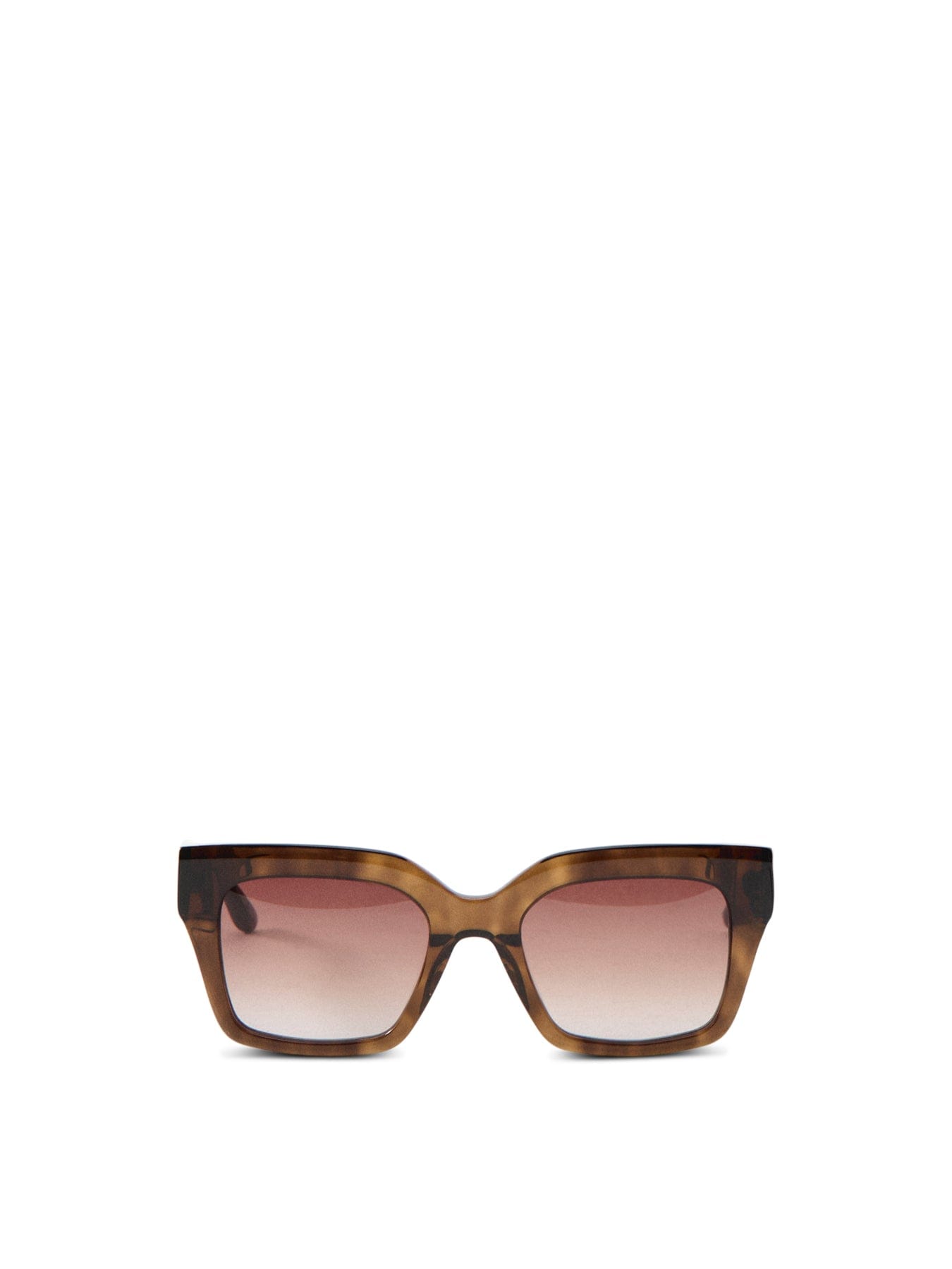 Barbour BAS3091122 Square Eye Patterned Sunglasses Brown