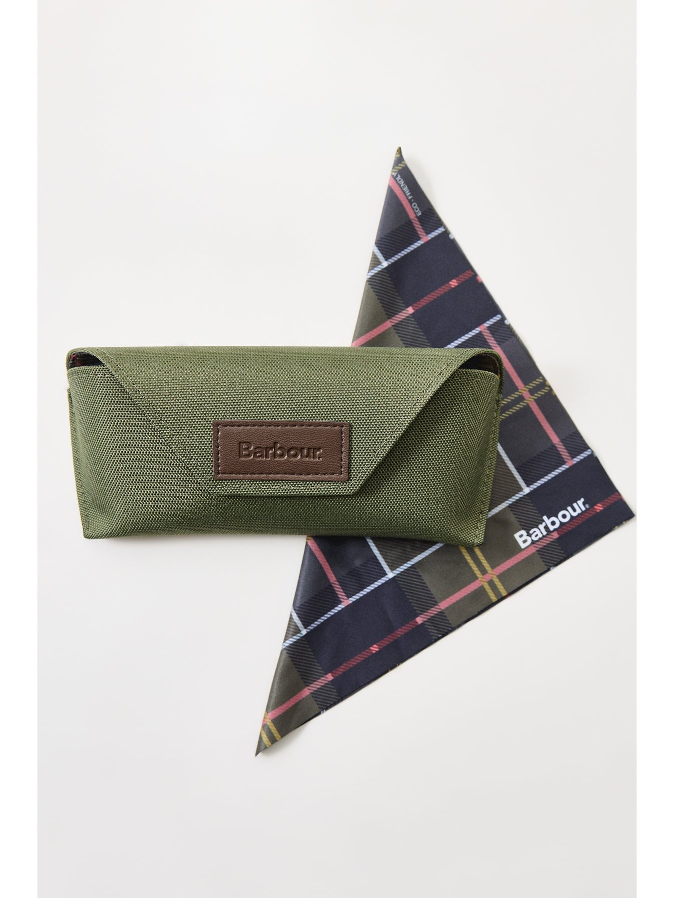 Barbour BAS3091122 Square Eye Patterned Sunglasses Brown