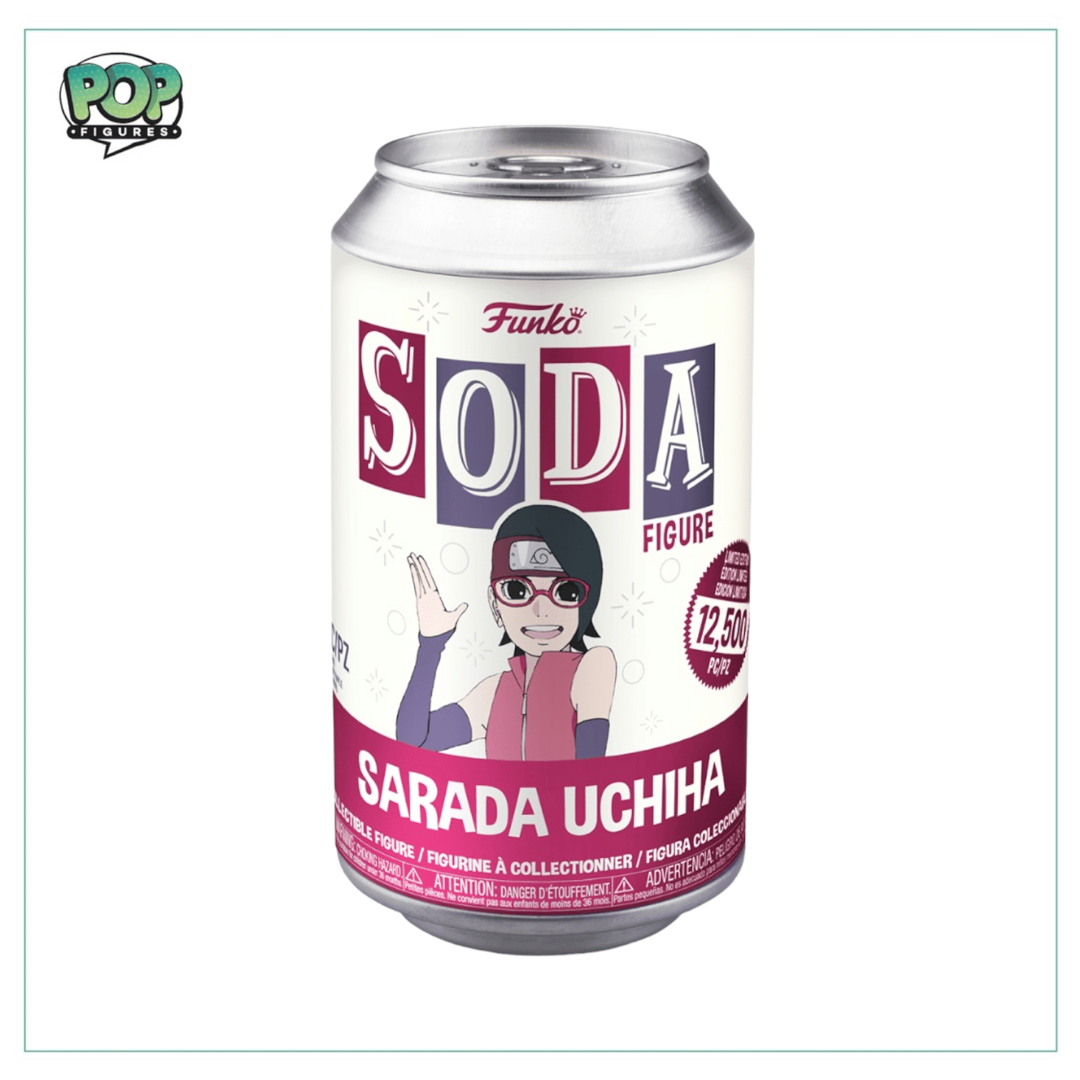 Funko Sarada Uchiha Funko Soda Vinyl Figure! - Boruto - LE12500 Pcs - Chance Of Chase