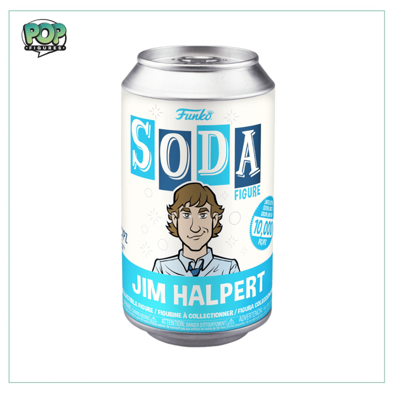 Funko Jim Halpert Funko Soda Vinyl Figure! The Office - LE10000 Pcs - Chance Of Chase