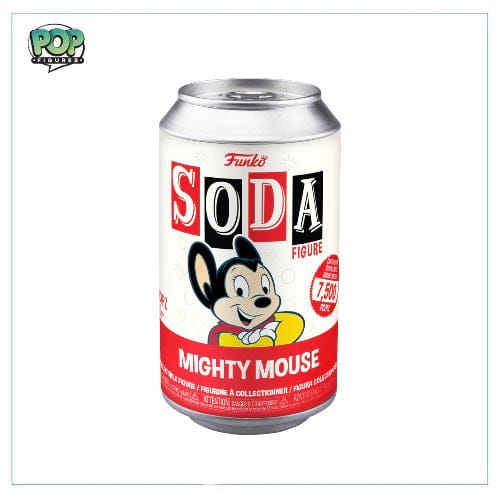 Funko Mighty Mouse Funko Soda Vinyl Figure! - Mighty Mouse - LE7500 Pcs - Chance Of Chase