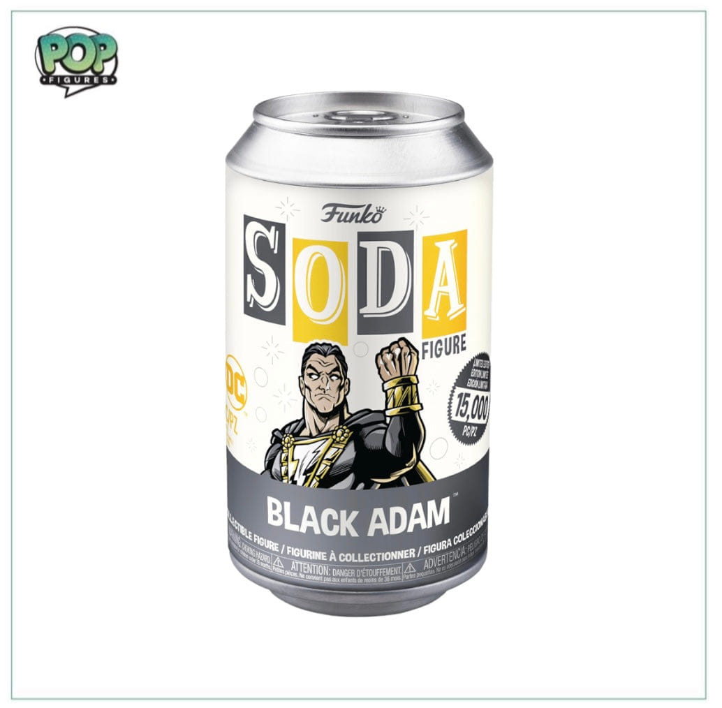 Funko Black Adam Funko Soda Vinyl Figure! - DC - LE15000 Pcs - Chance Of Chase