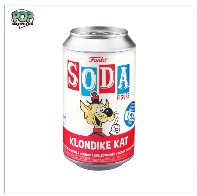 Funko Klondike Kat Funko Soda Vinyl Figure! - Underdog - LE7000 Pcs - Chance of Chase