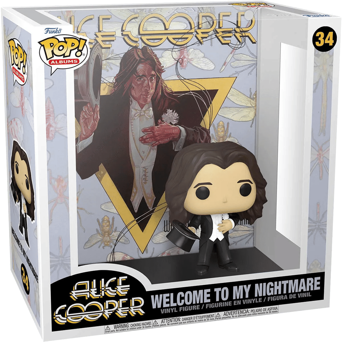 Funko Alice Cooper - Welcome To My Nightmare Pop! Vinyl Album