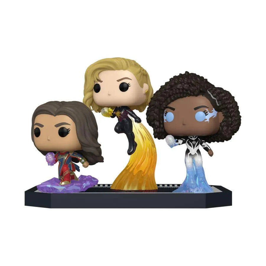 Funko The Marvels (2023) - Ms. Marvel, Captain Marvel & Photon US Exclusive Pop! Movie Moment [RS]
