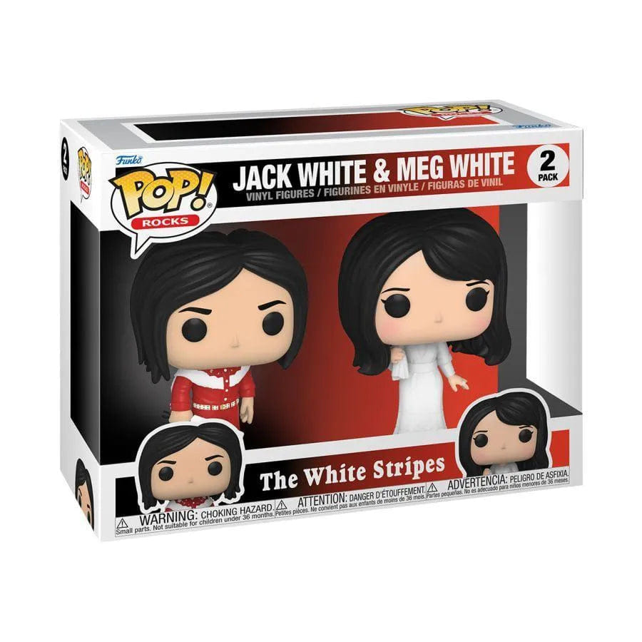 Funko The White Stripes - Jack White & Meg White Pop! 2 - Pack
