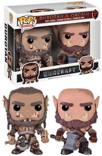 Funko Warcraft Movie - Durotan & Orgrim US Exclusive Pop! Vinyl 2 Pack