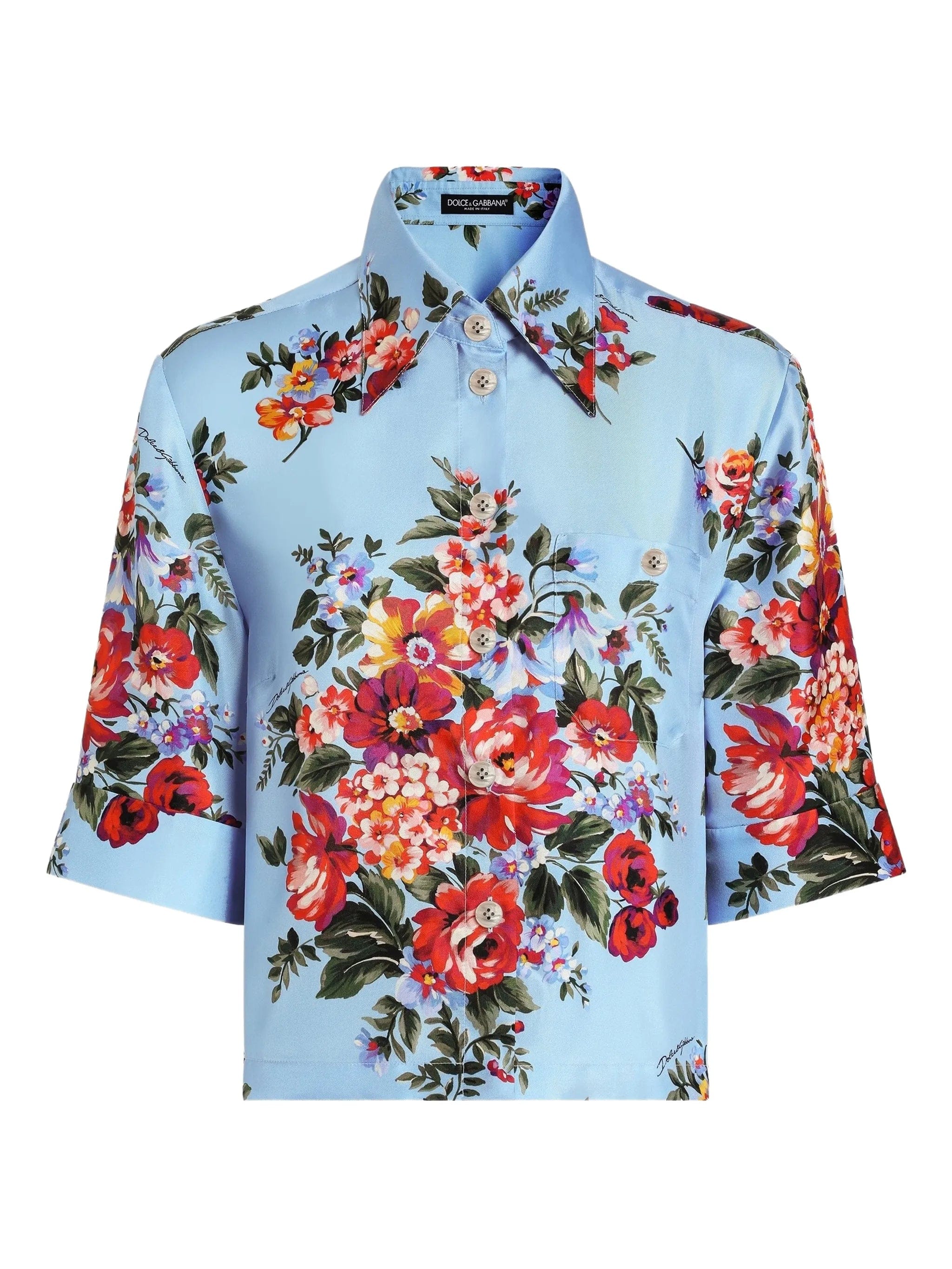 Dolce & Gabbana floral - print shirt