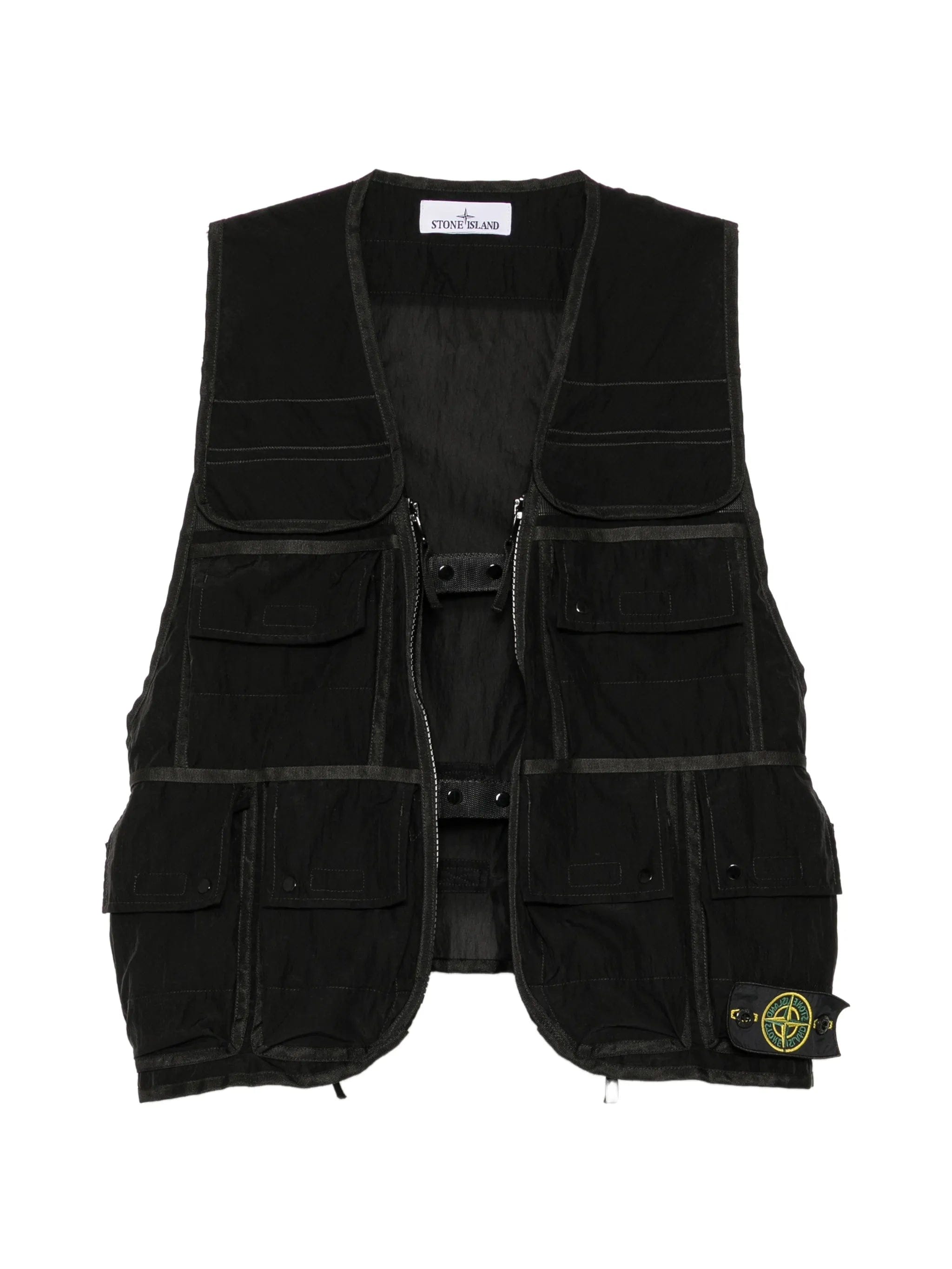 Stone Island multi - pocket harness vest