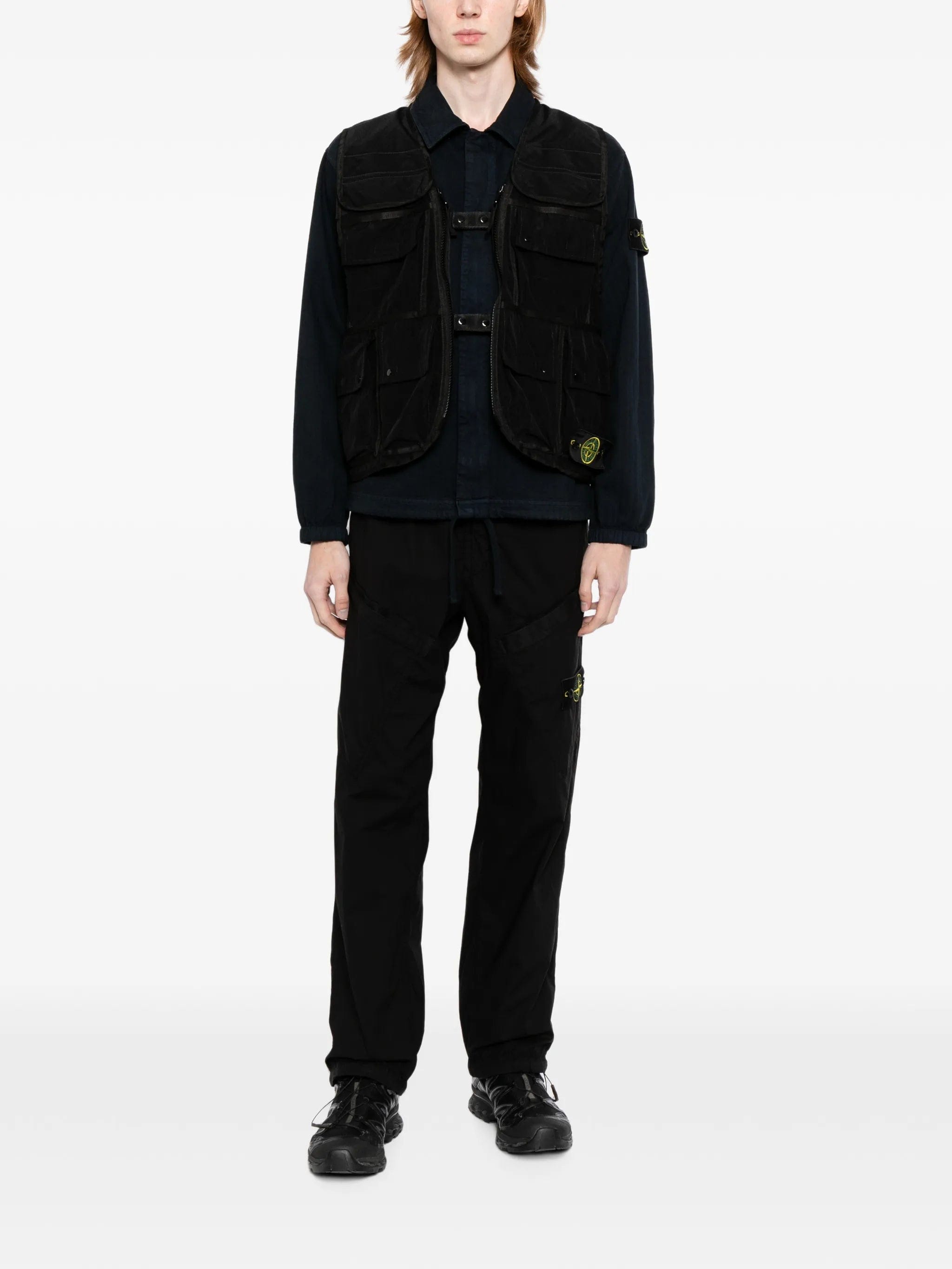 Stone Island multi - pocket harness vest