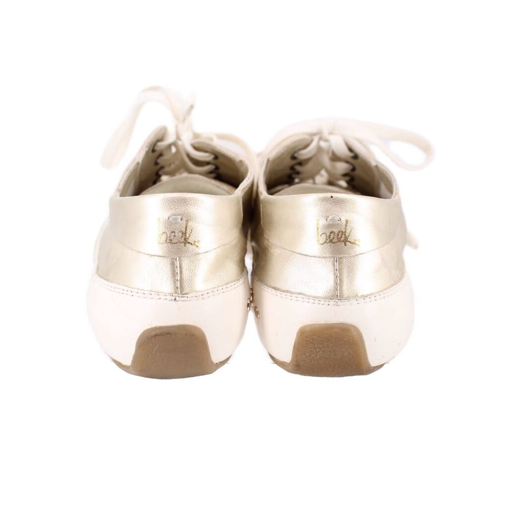 BEEK METALLIC SNEAKERS GOLD 12 US