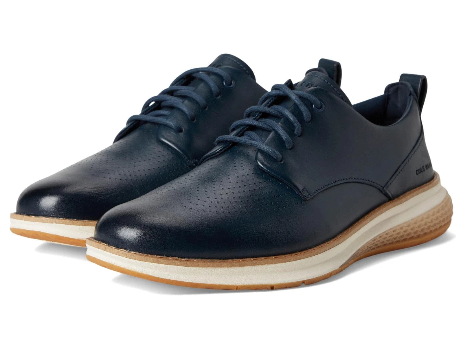Cole Haan Originalgrand Energy Weave Oxford Men's Navy Dress Shoes ZOGG2967