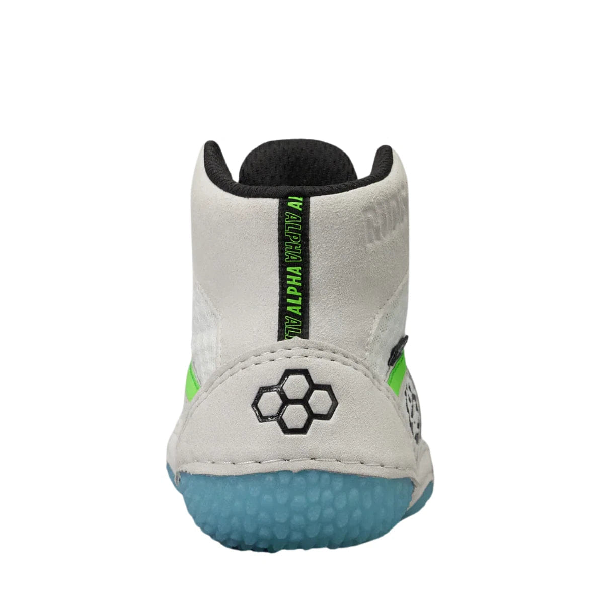 WHITE* Rudis Alpha 2.0 Sneakers Men's White Mid Top Athletic Wrestling Shoes LIQ1208