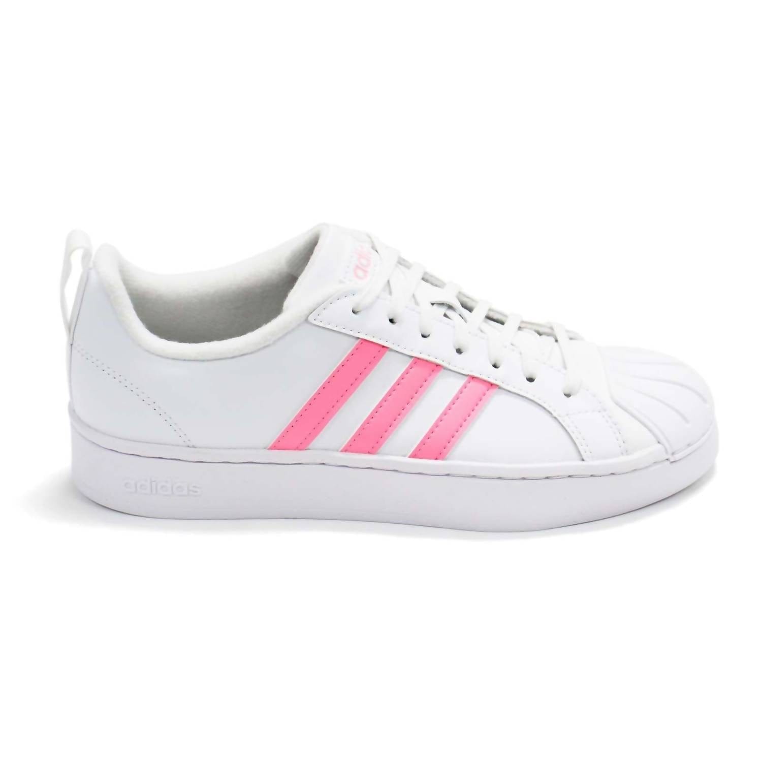 WHITE* Girl's Streetcheck Lace - Up Sneakers In White