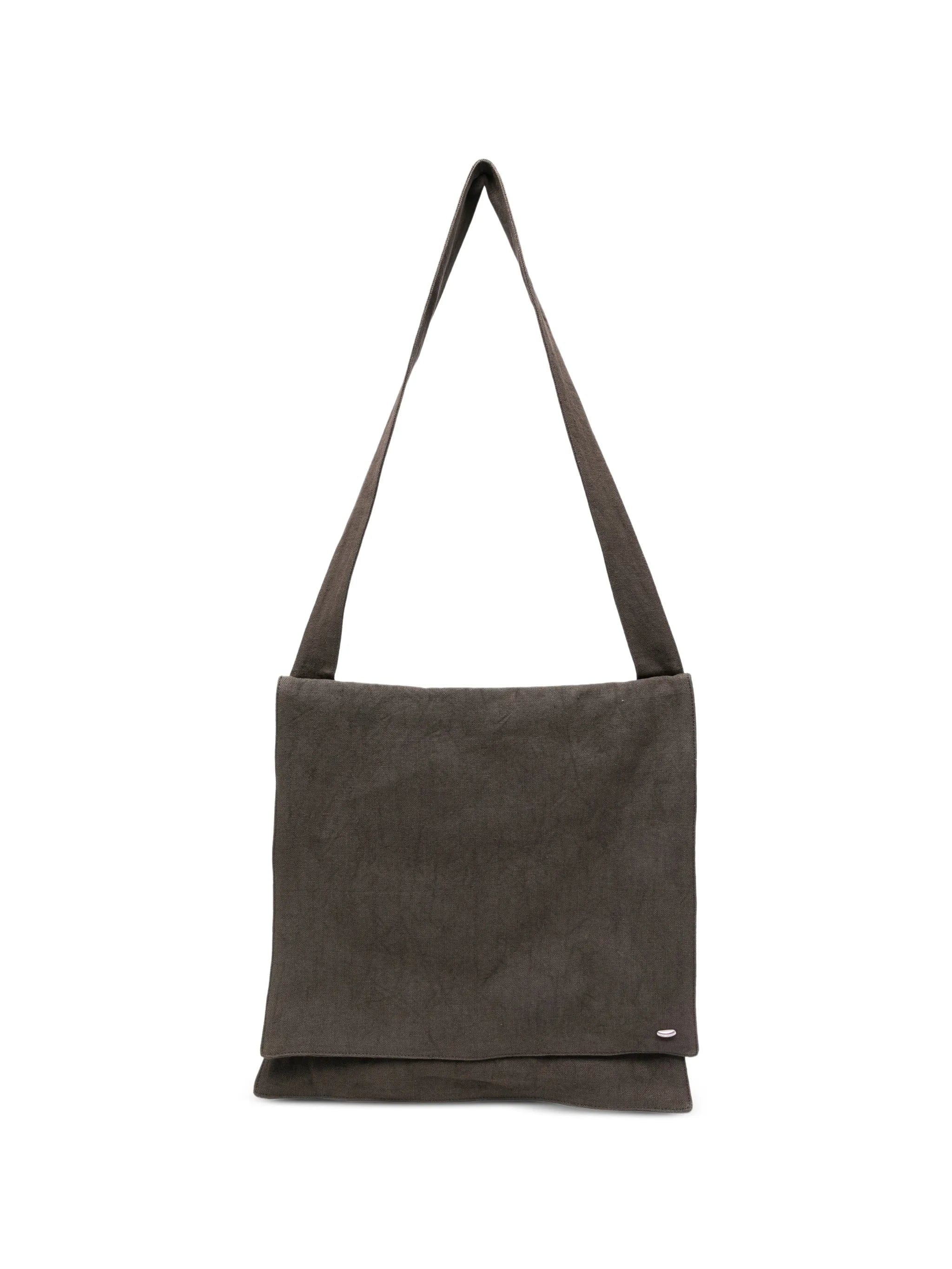 OUR Legacy Grande Slack linen shoulder bag