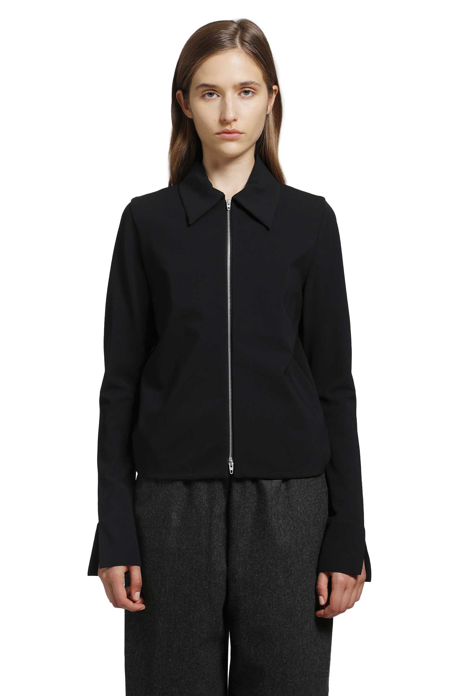 JIL Sander Jersey Zip Closure Jacket