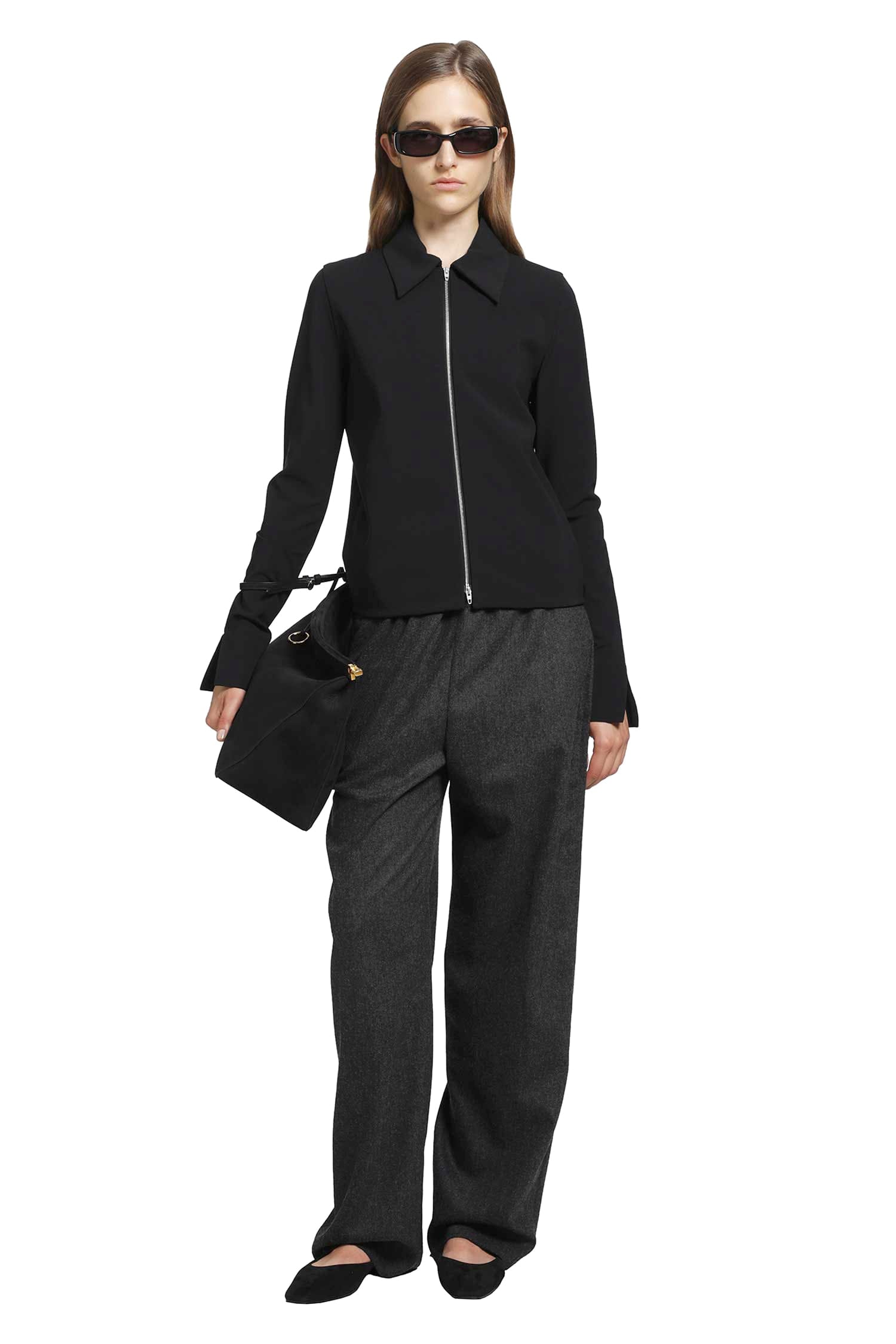 JIL Sander Jersey Zip Closure Jacket