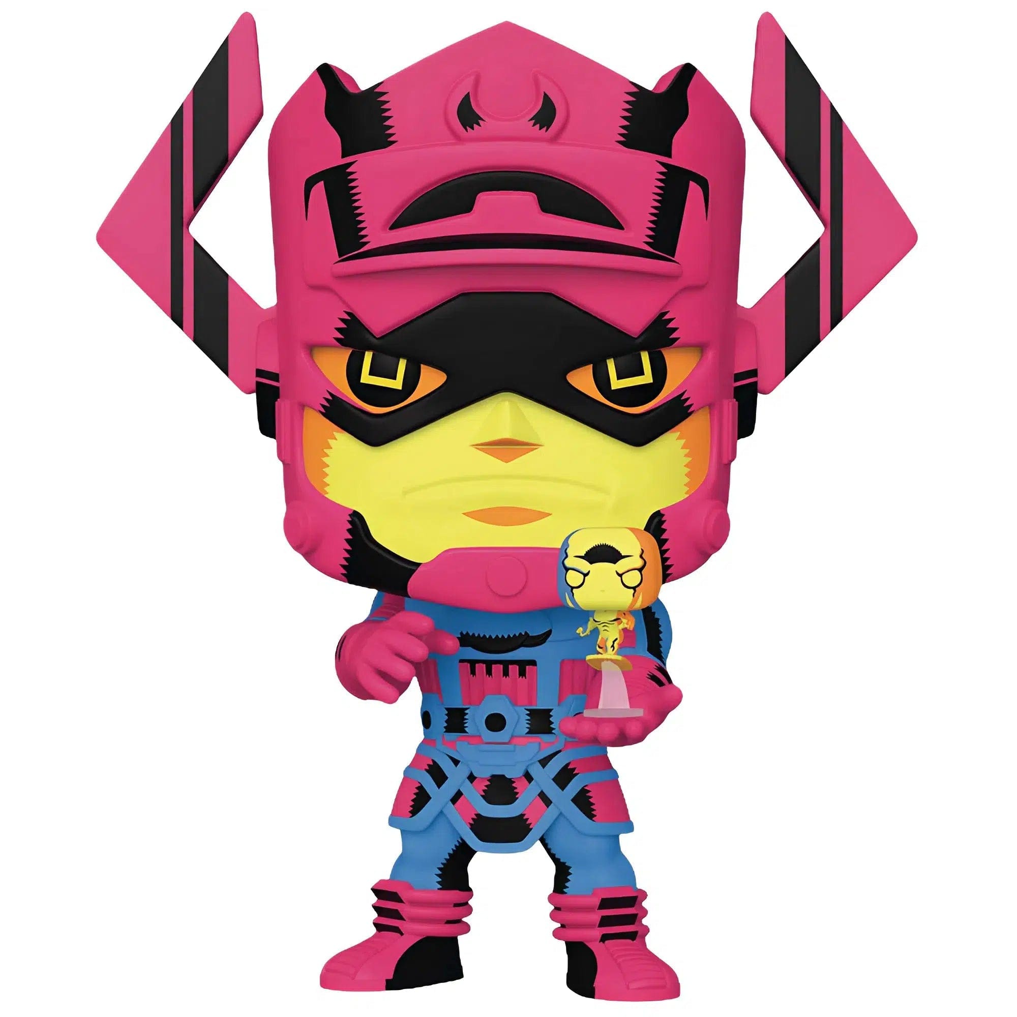 Funko Marvel: Fantastic Four - Jumbo Galactus with Silver Surfer Bobble - Head Figure (10") - Funko - Pop! Series (809), PREVIEWS Exclusive