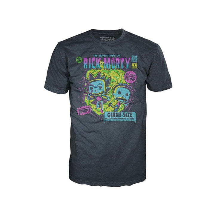 Funko Rick and Morty Pop! Tees Rick and Morty Strange - 2X