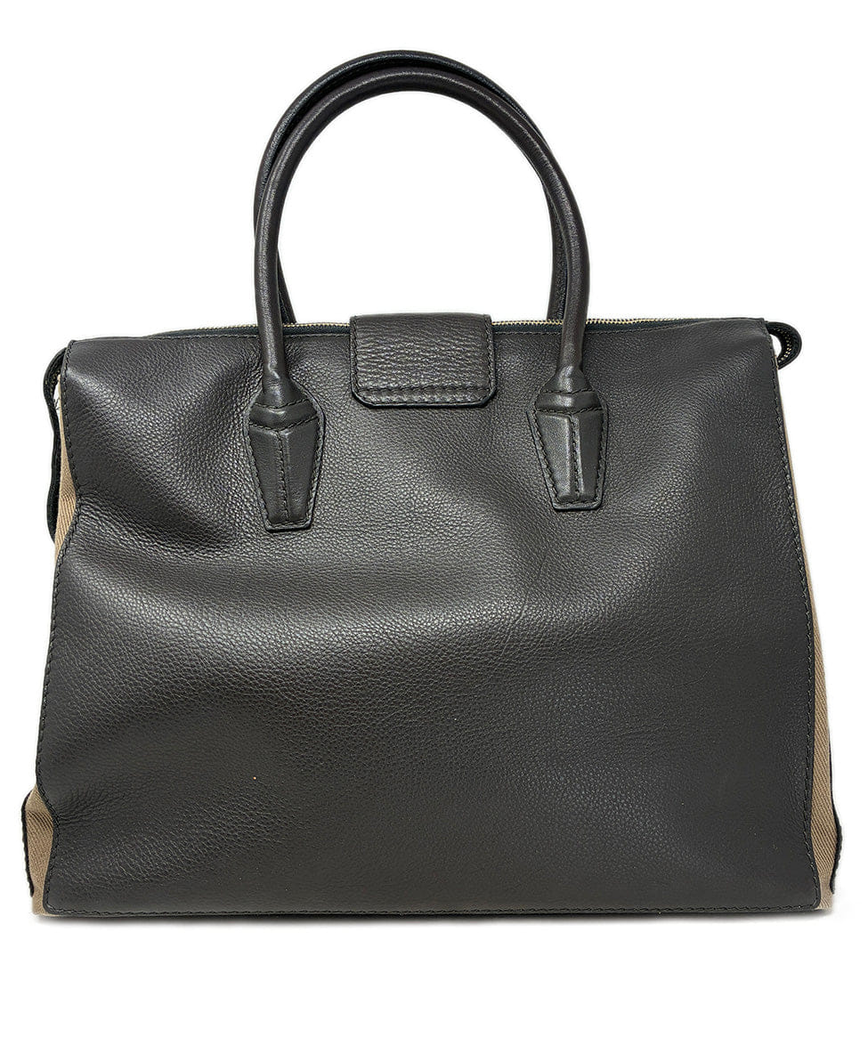YSL Yves Saint Laurent Taupe Muse Tote