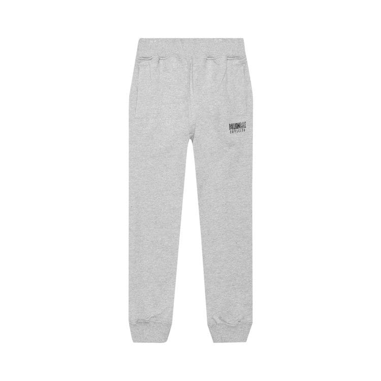 Billionaire Boys Club Kids BB Straight Font Jogger Heather Grey