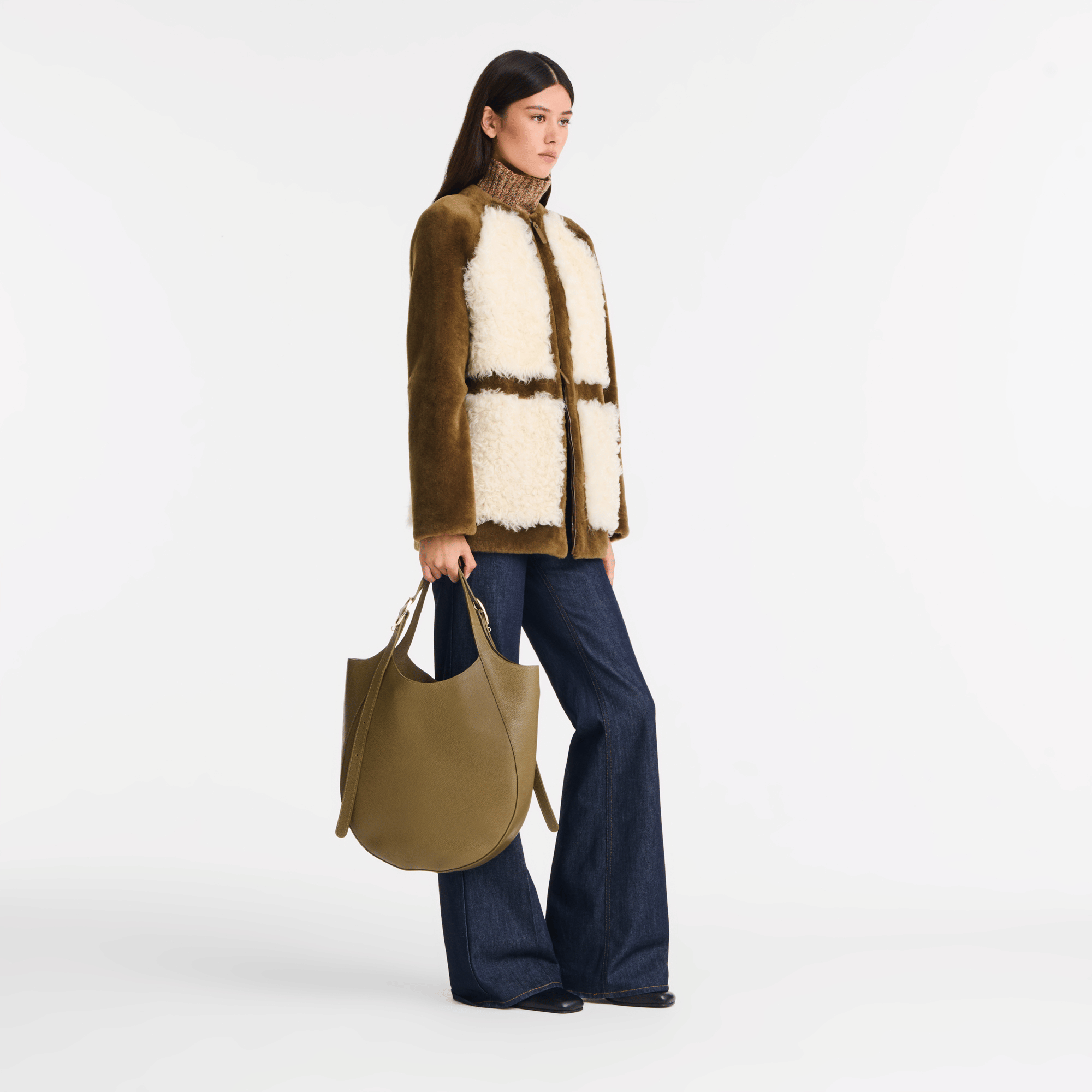 Long Champ Longchamp Le Foulonné XL Tote bag Caper