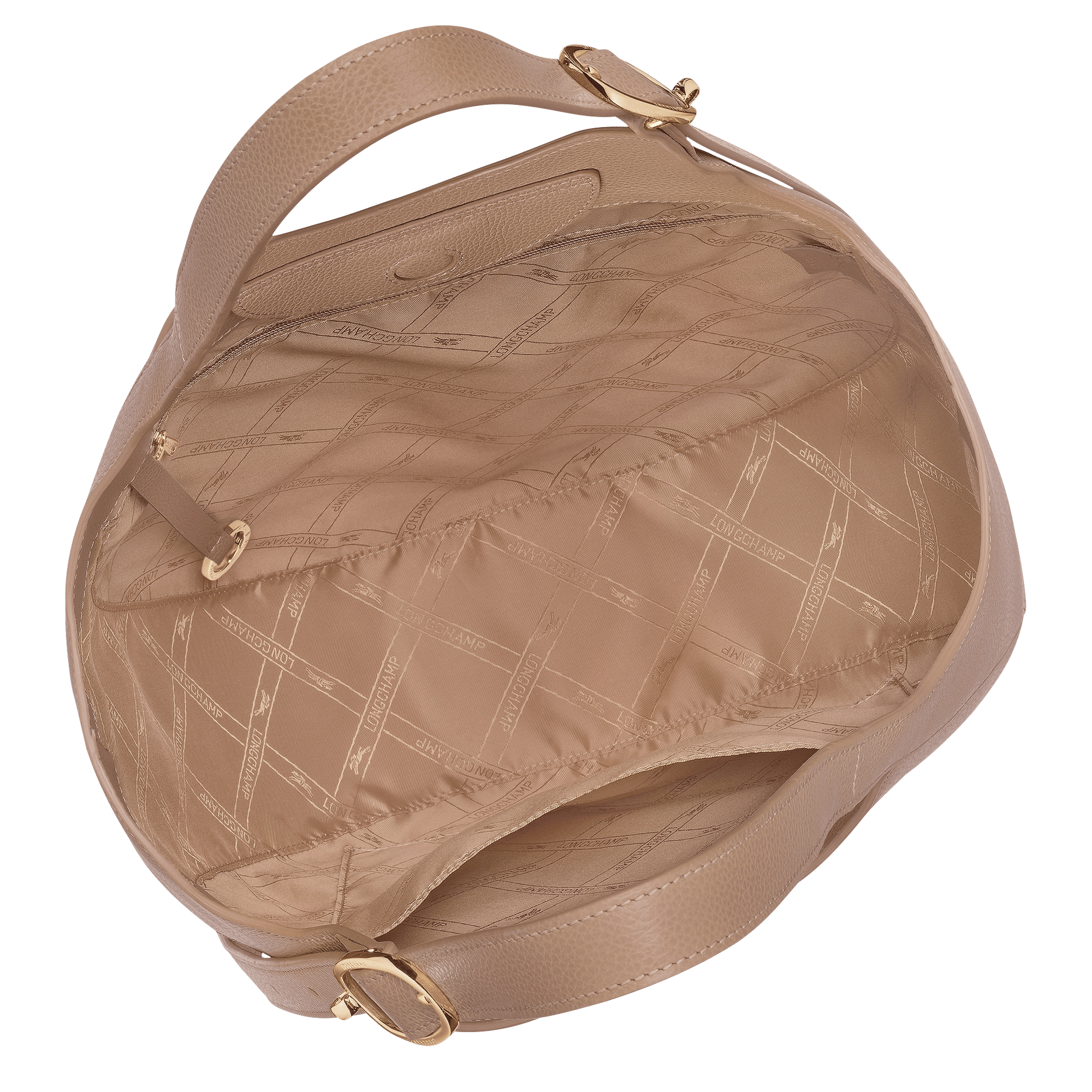 Long Champ Longchamp Le Foulonné XL Tote bag Biscuit